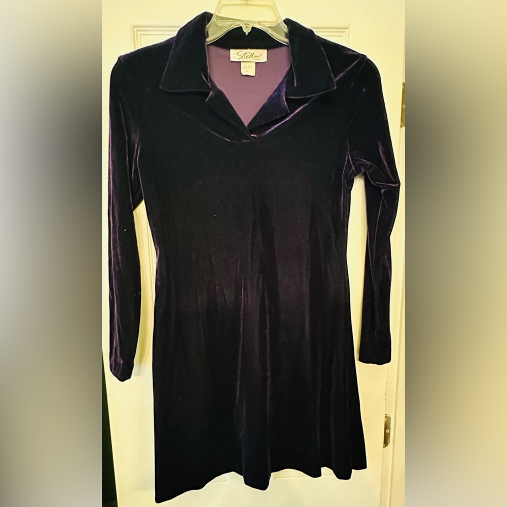 Stella velvet dress